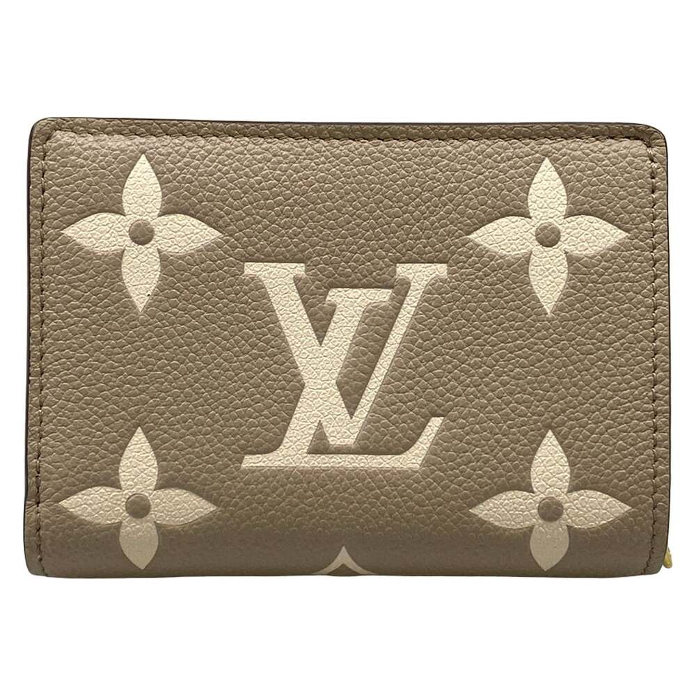 Louis Vuitton Portefeuille Clare Bicolor Monogram Amplant Bifold Wallet M29452